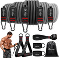 HPYGN Resistance Band with Handles & Door Anchor and Ankle Straps, for Exerci